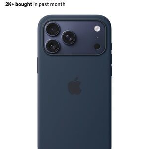 Apple 17 pro max case in Midnight Blue